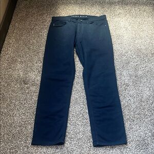 Perry Ellis Men's Dark Blue Straight Jeans